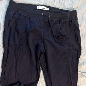 Pull on Sonoma jogger pants with bottom zipper - XXL